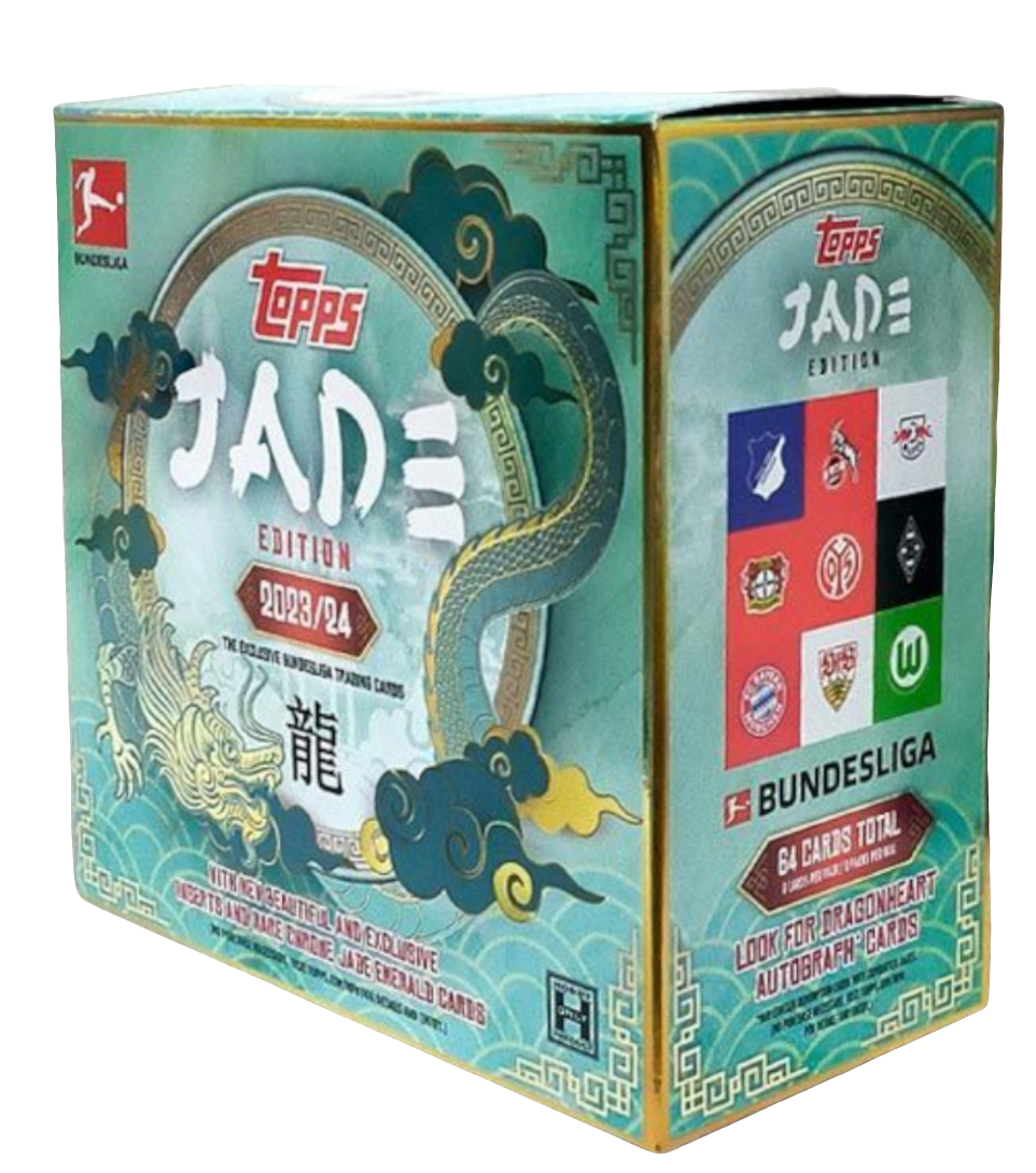 2023-24 TOPPS Jade Edition Bundesliga Soccer Cards Hobby Box