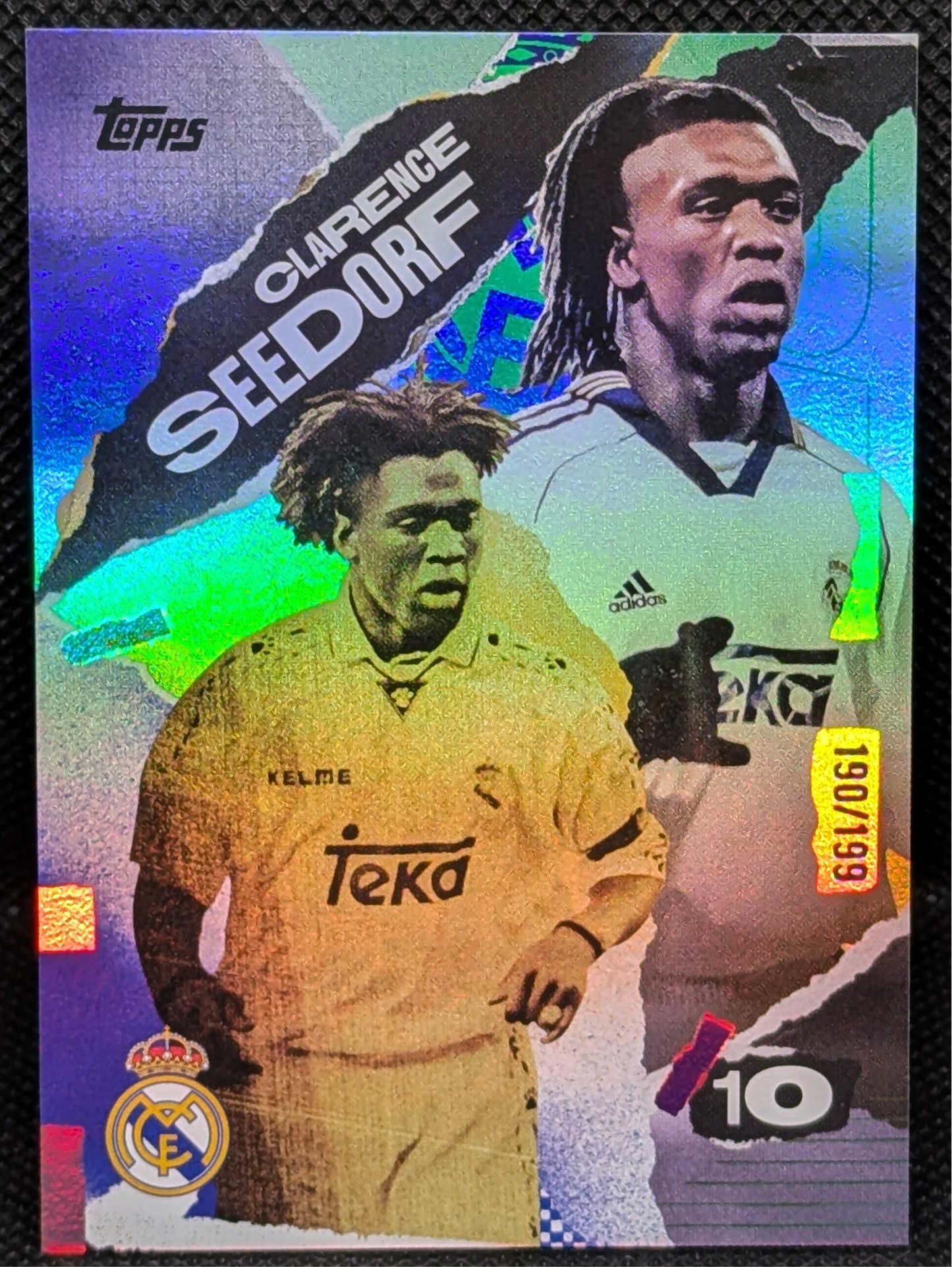 2024-25 Topps Real Madrid Team Set - Clarence Seedorf - First Goal /199