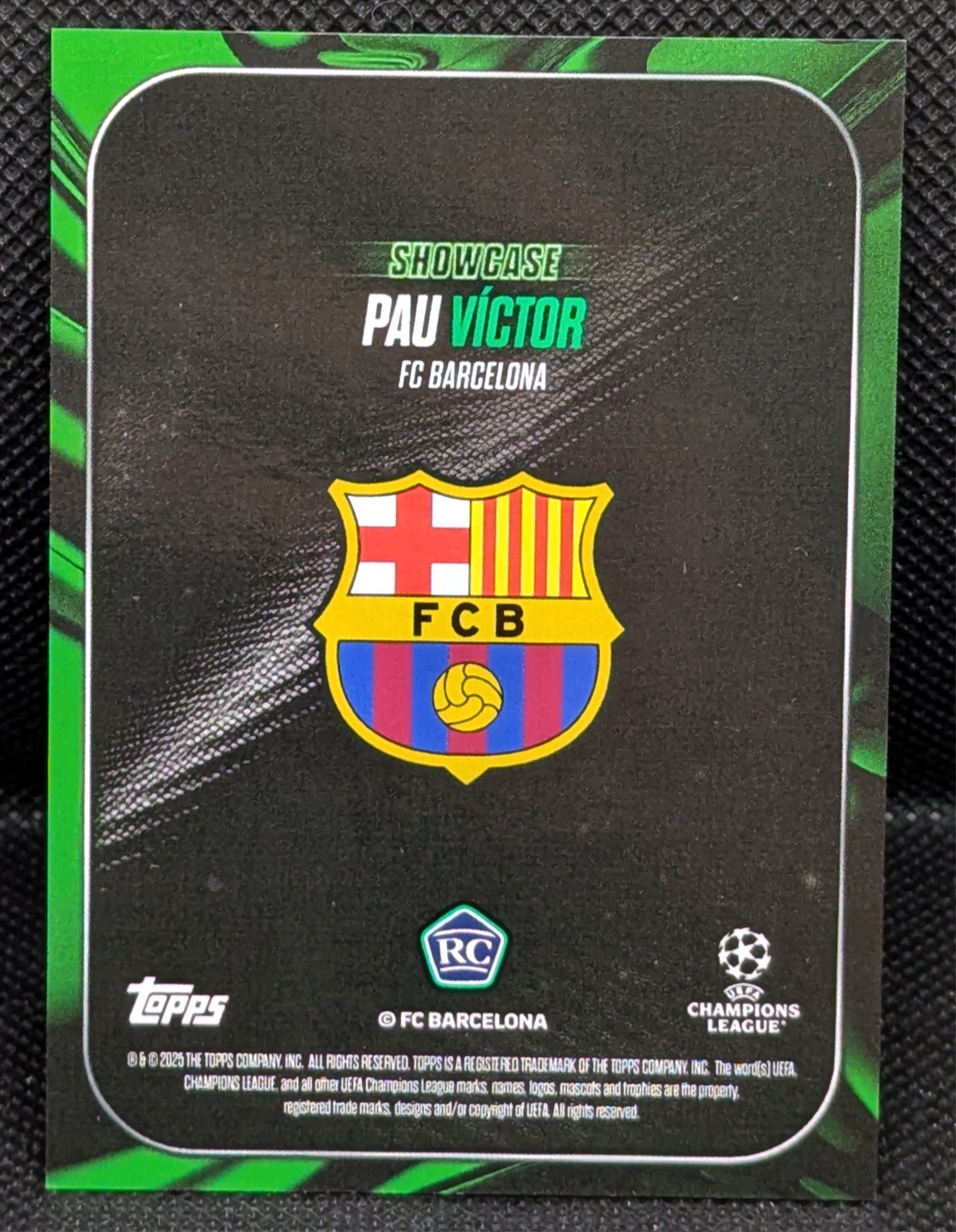 Pau Victor Rookie- FC Barcelona - Topps Showtime /99