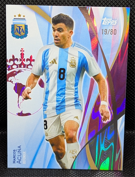 Topps Lineage Argentina 2023/24 Marcos Acuna /80