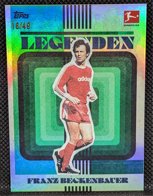 Topps Matthäus Curated Set - Franz Beckenbauer /49 - Bayern München