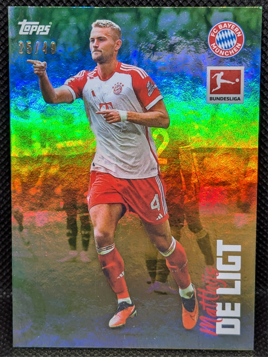 Topps Bundesliga International Stars 23/24 Matthijs de Ligt /49