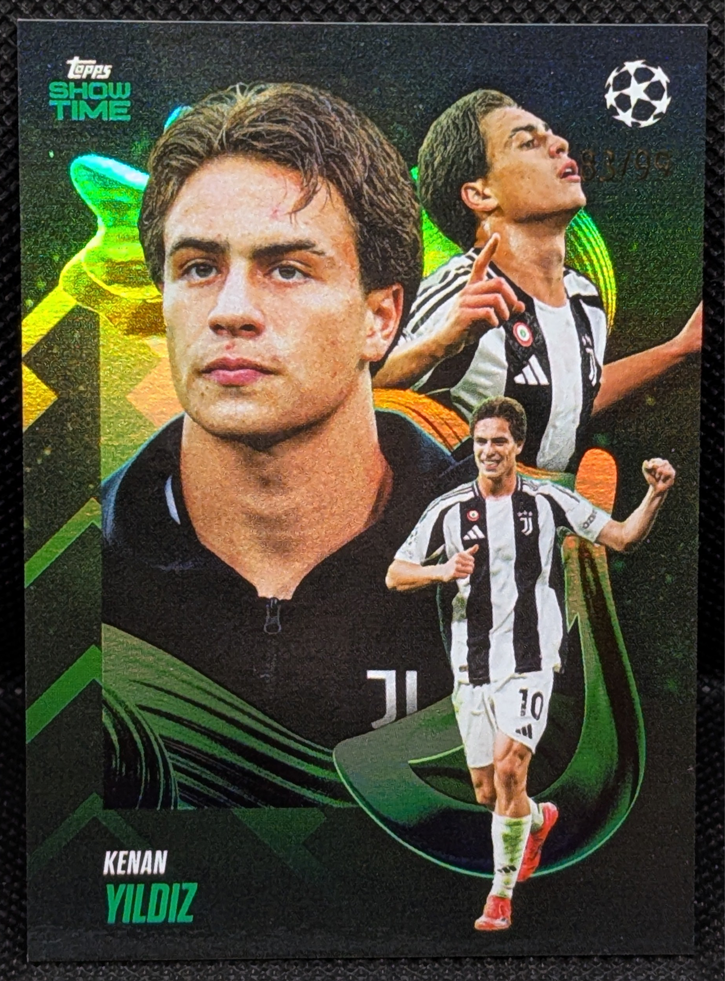Kenan Yildiz - Juventus Turin - Topps Showtime /99