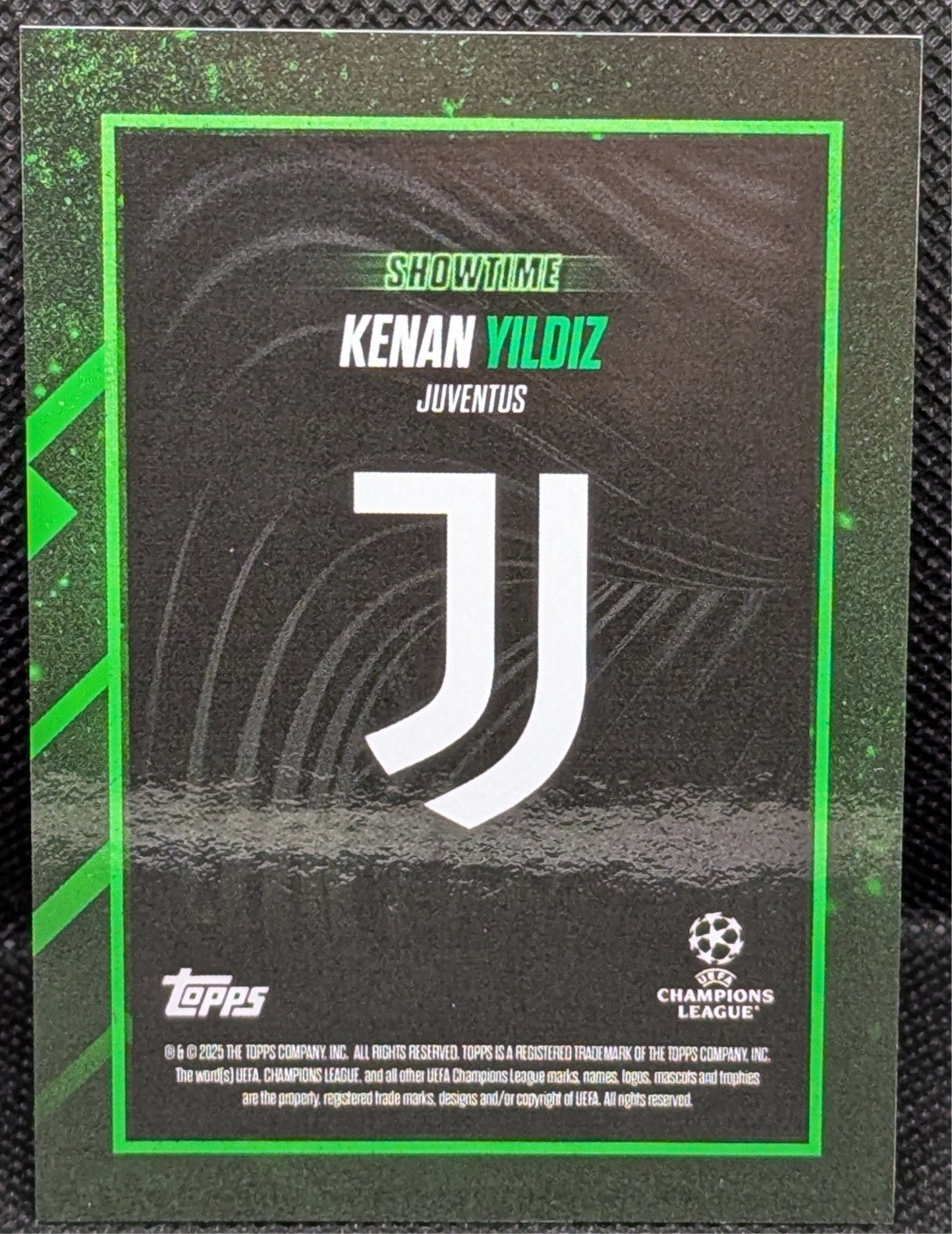 Kenan Yildiz - Juventus Turin - Topps Showtime /99