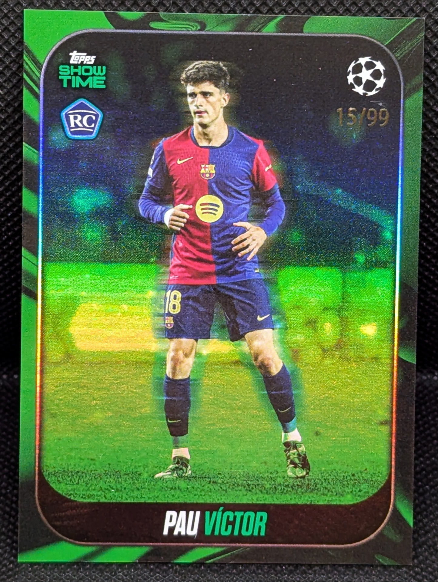 Pau Victor Rookie- FC Barcelona - Topps Showtime /99