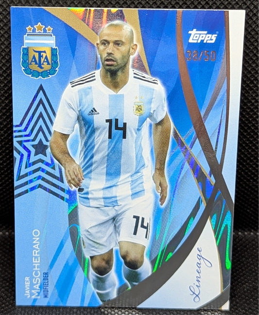 Topps Lineage Argentina 2023/24 Javier Mascherano /50