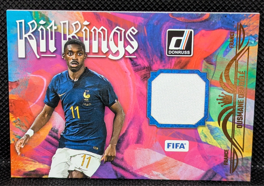 2023-24 Panini Donruss FIFA Kit Kings Memorabilia Ousmane Dembele