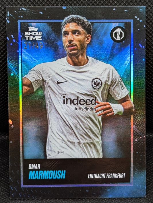 Omar Marmoush - Eintracht Frankfurt - Topps Showtime /49