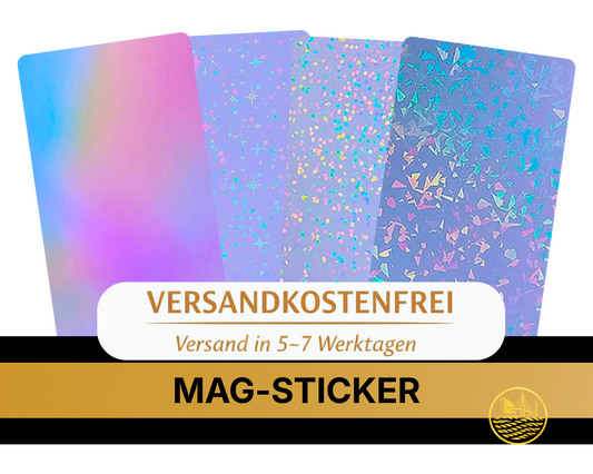 Mag Sticker für Trading Cards