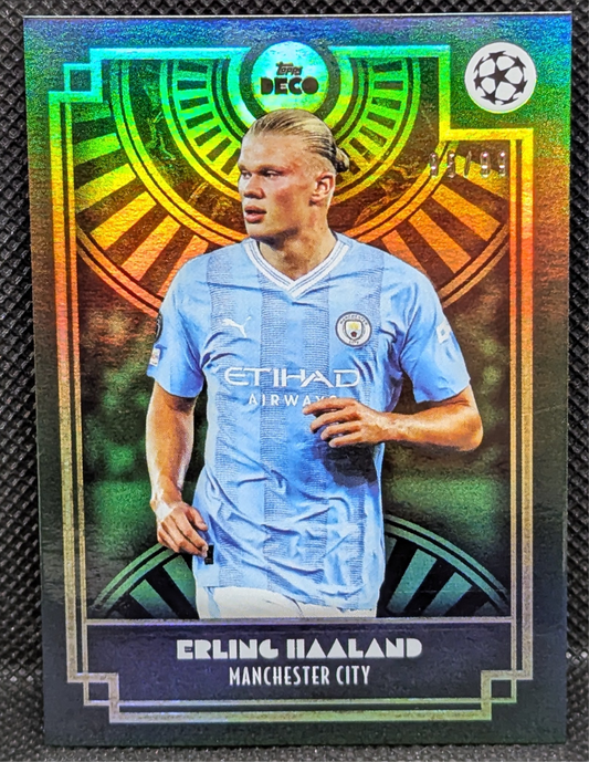 Topps Deco 2023/24 Erling Haaland /99 Manchester City