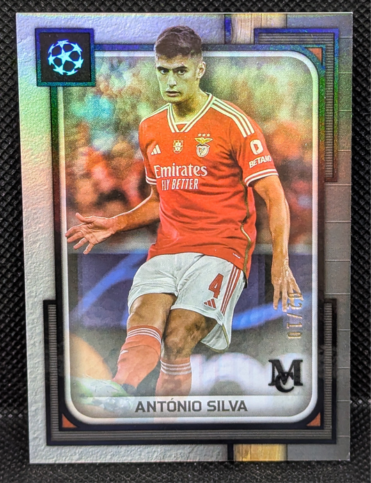 2023-24 Topps Museum Collection UCL - Antonio Silva /10 - SL Benfica