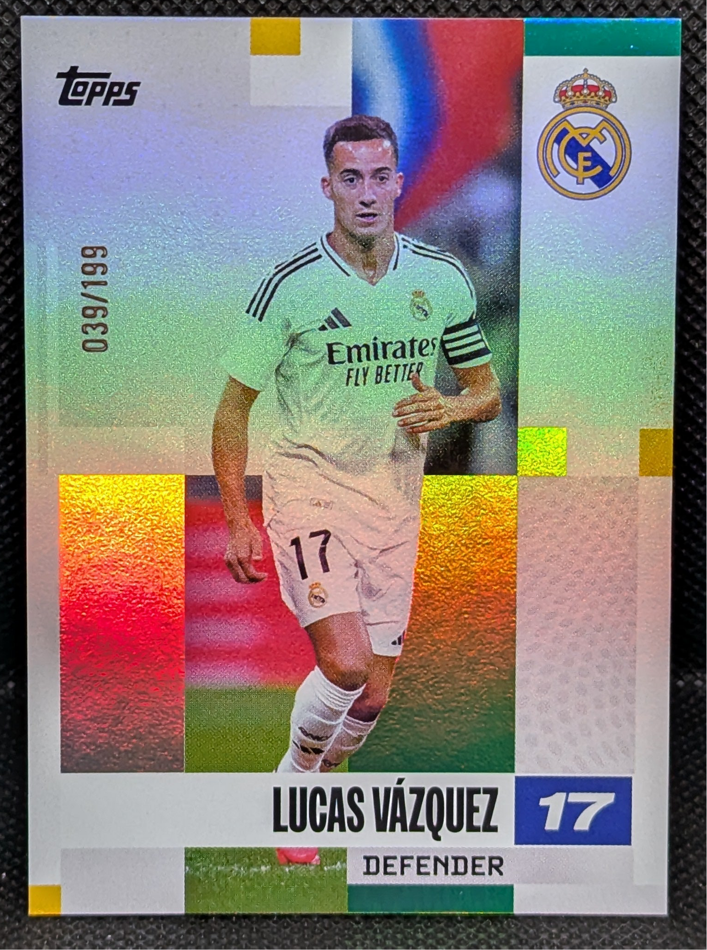 2024-25 Topps Real Madrid Team Set Lucas Vazquez /199