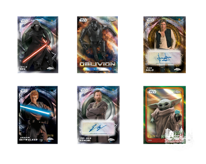 TOPPS Star Wars Chrome Value Box 26