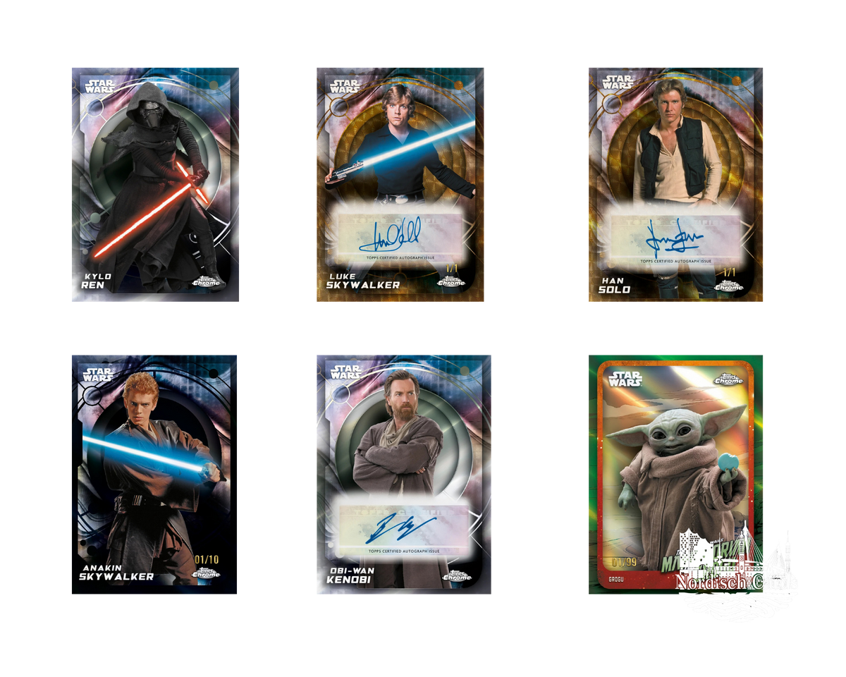 TOPPS Star Wars Chrome Hobby Box 26