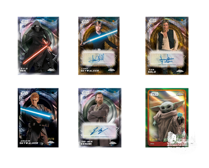 TOPPS Star Wars Chrome Hobby Box 26