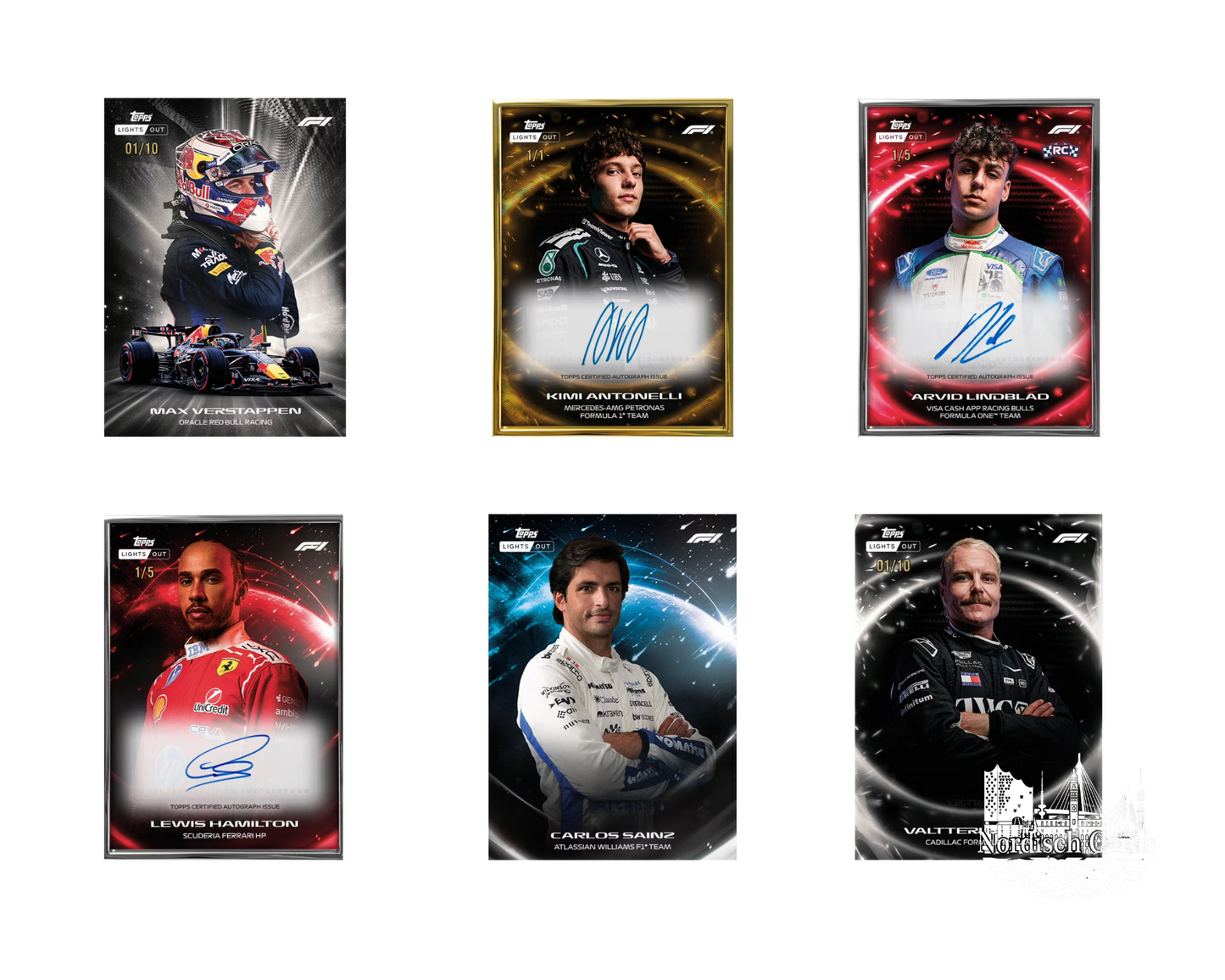 TOPPS F1 Lights Out Season 26