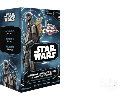 TOPPS Star Wars Chrome Value Box 26