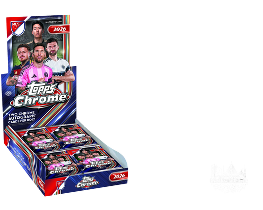 TOPPS Major League Soccer Chrome Hobby Box 26