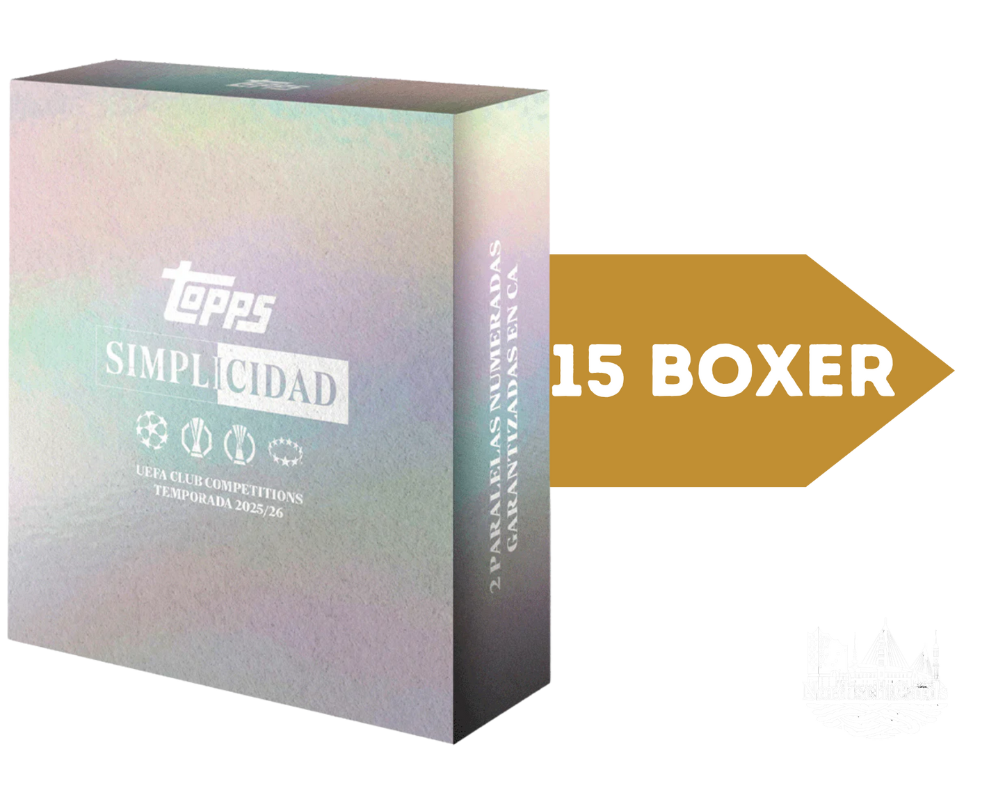 TOPPS Simplicidad UEFA 25/26 - 15 Box PYP/T