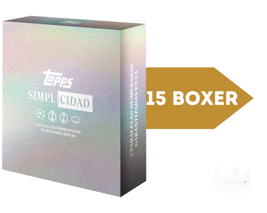 TOPPS Simplicidad UEFA 25/26 - 15 Box PYP/T