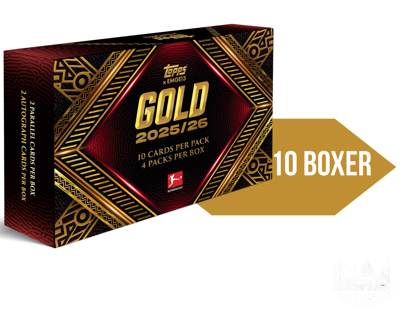 TOPPS Bundesliga Gold 2026 - 10 Box PYP/T - Pre-Order