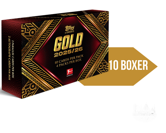 TOPPS Bundesliga Gold 2026 - 10 Box PYP/T - Pre-Order