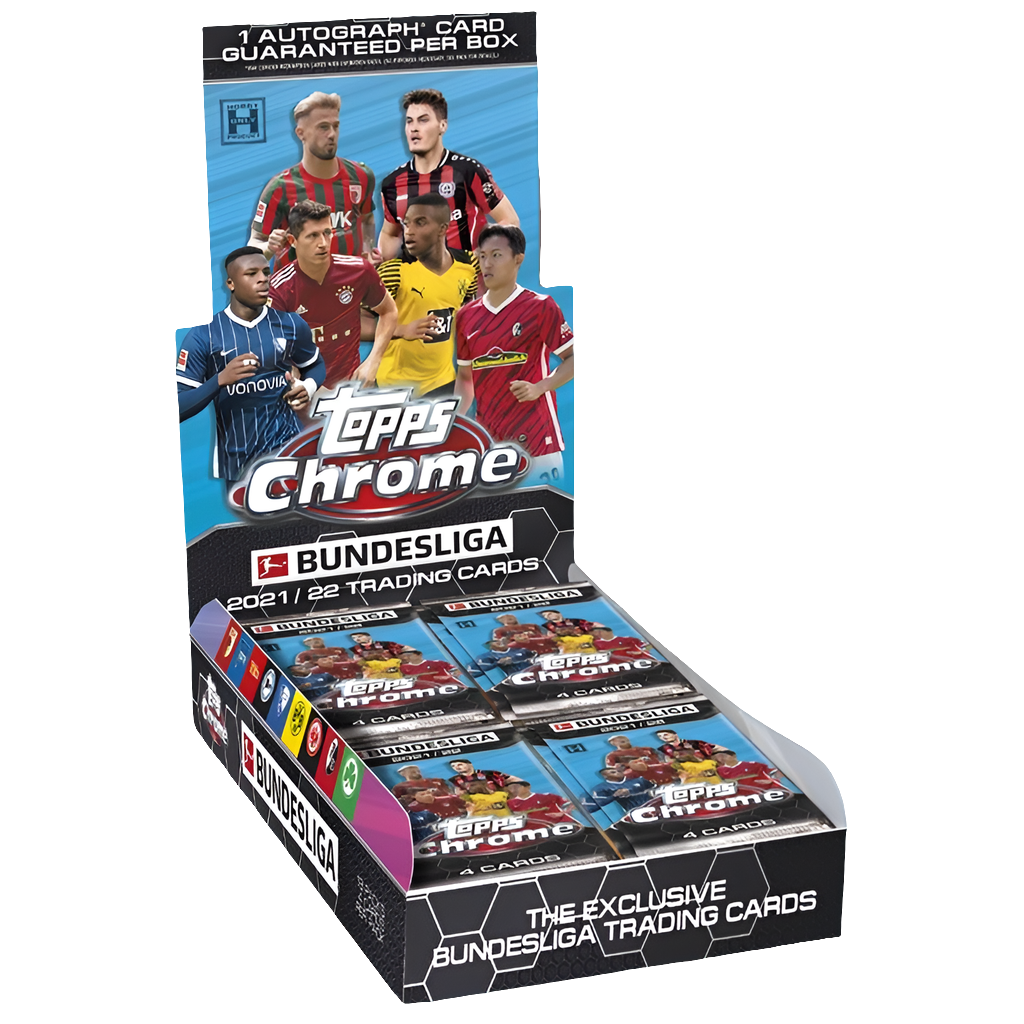 10 Cases PYT Topps Chrome Bundesliga 21/22
