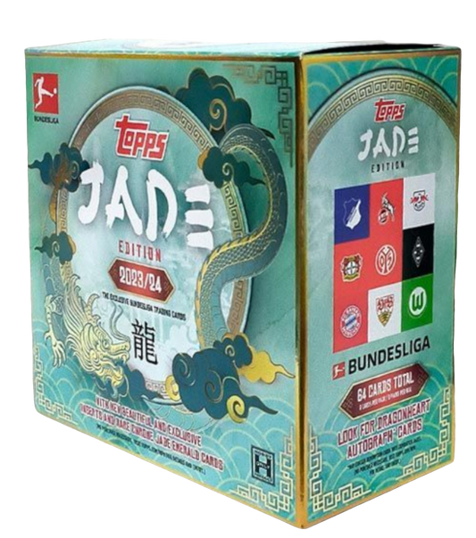 2023-24 TOPPS Jade Edition Bundesliga Soccer Cards Hobby Box